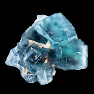 Fluorite crystal cluster from namibia, okorusu cubic fluorite on matrix, raw blue fluorite specimen, natural crystal gift for collectors