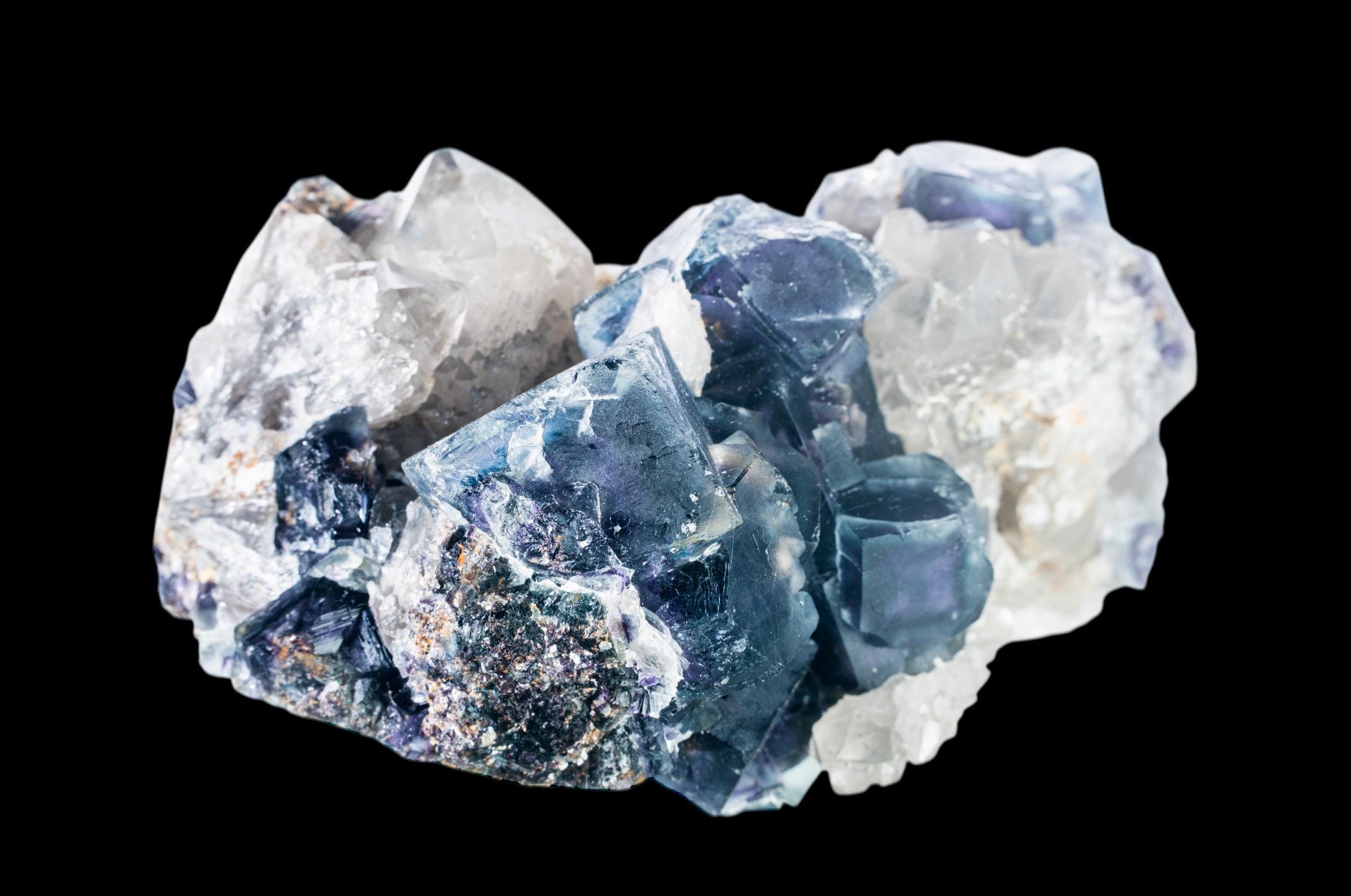 Large fluorite crystal for home decor, raw healing crystal, natural fluorite specimen, crystal shelf display, spiritual home accessory - Image 2