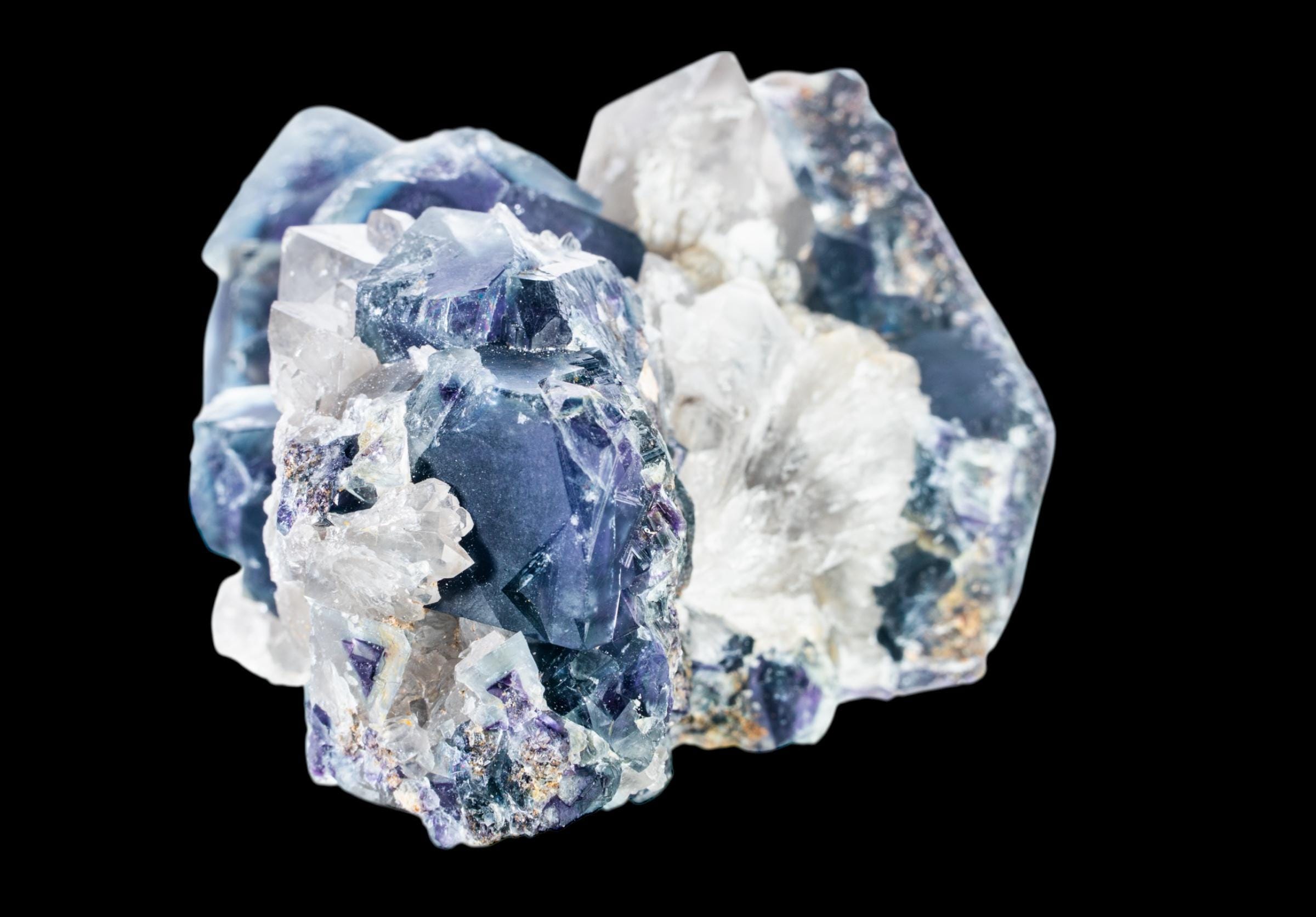 Large fluorite crystal for home decor, raw healing crystal, natural fluorite specimen, crystal shelf display, spiritual home accessory - Image 3