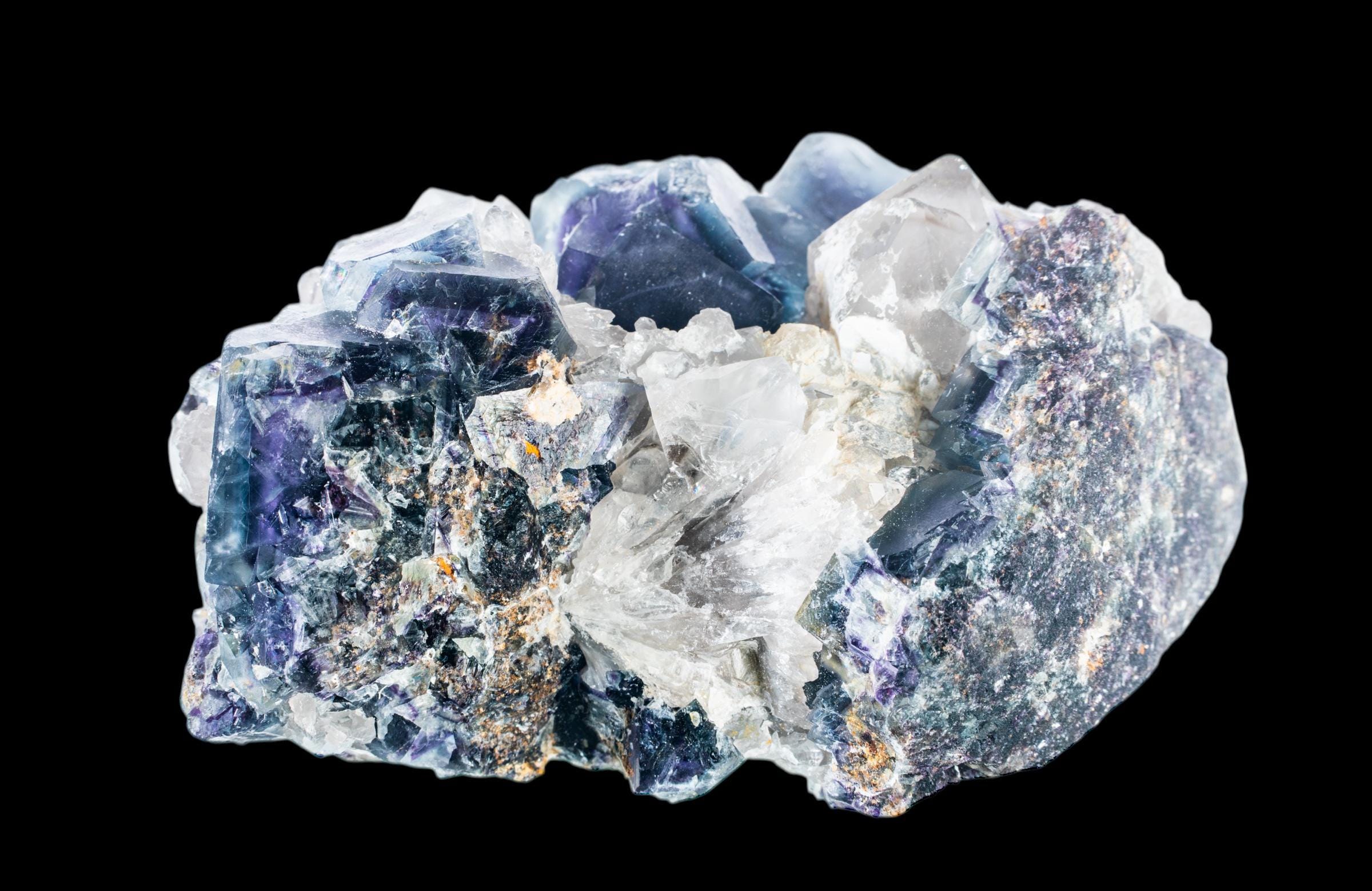 Large fluorite crystal for home decor, raw healing crystal, natural fluorite specimen, crystal shelf display, spiritual home accessory - Image 4