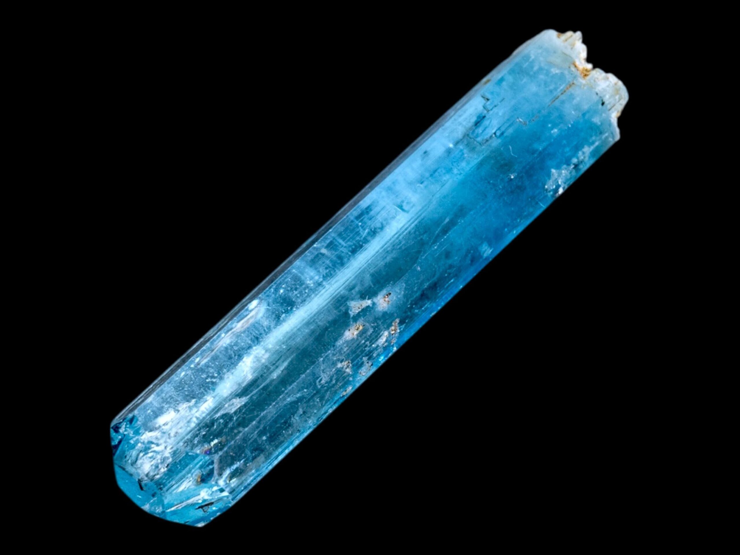 Aquamarine crystal natural blue raw aquamarine specimen with termination, aquamarine for collectors, healing aquamarine jewellery - Image 5