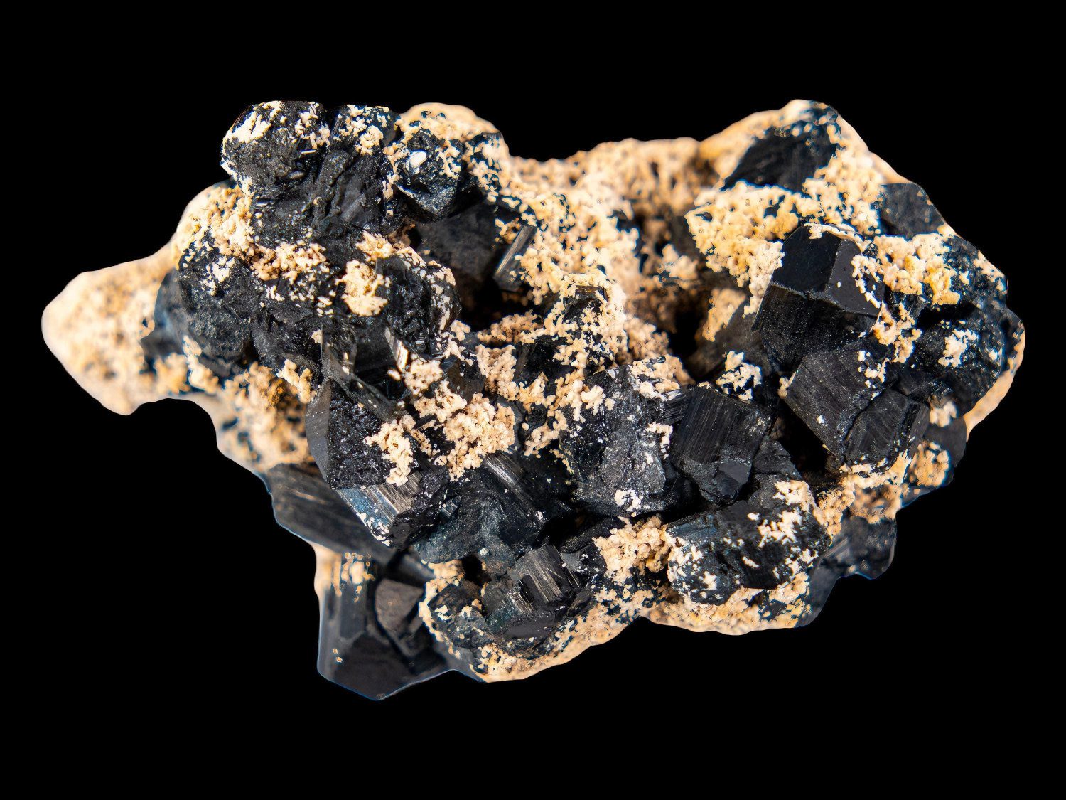 Black tourmaline crystal raw cluster brazilian mineral specimen tourmaline stone for collectors natural black crystal - Image 2