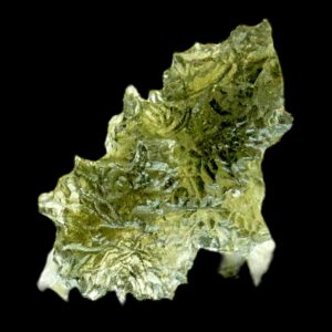 Moldavite crystal hedgehog 1.7g, spiky raw green moldavite from czech republic, nesmen forest tektite, natural collector specimen