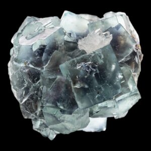 Green fluorite crystal cluster for collectors, natural fluorite with quartz, raw fluorite for home décor and display