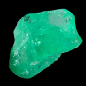 Emerald crystal natural colombian emerald raw green crystal specimen sustainably sourced from family mine