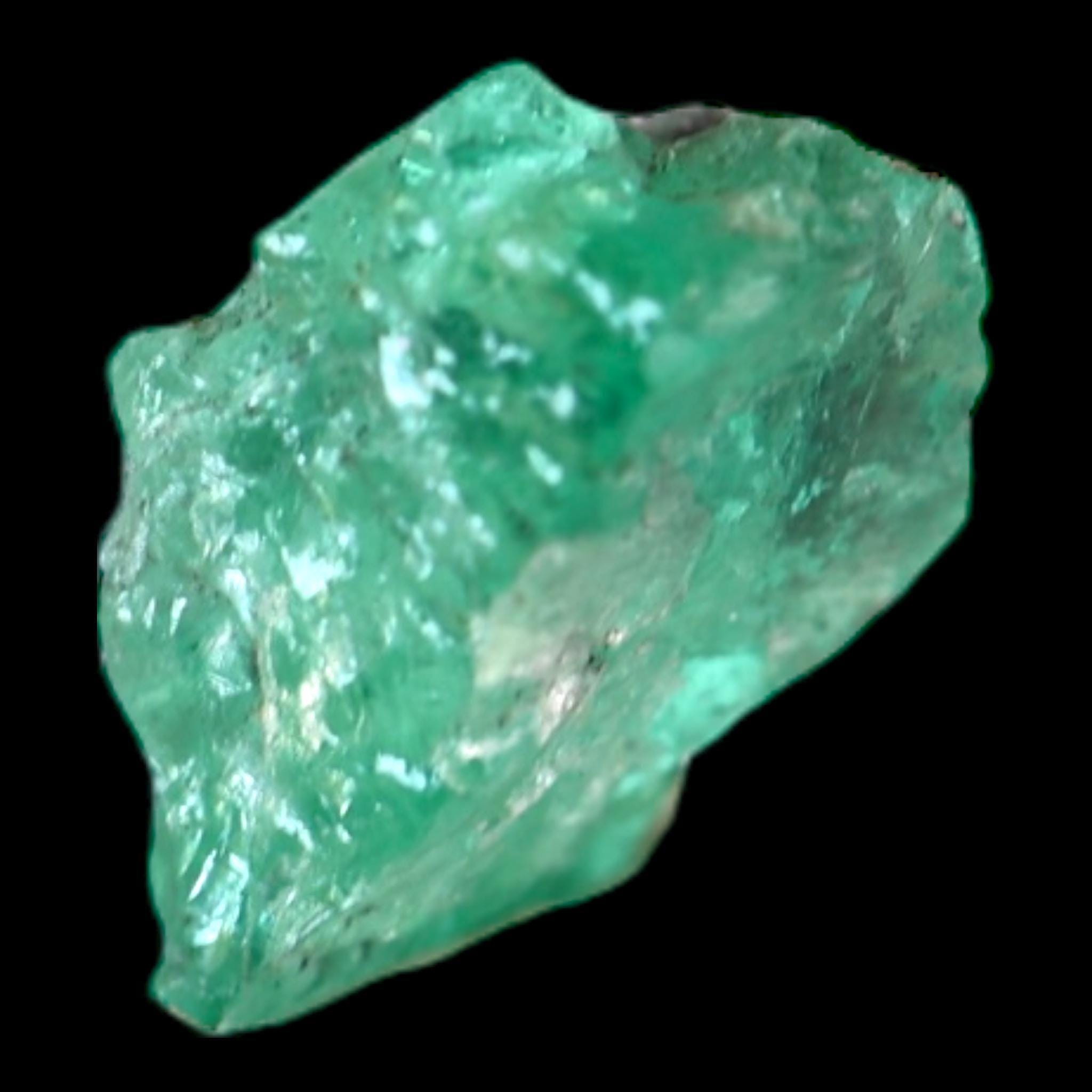 Emerald crystal specimen natural colombian emerald raw green crystal sustainably sourced from family mine - Image 3