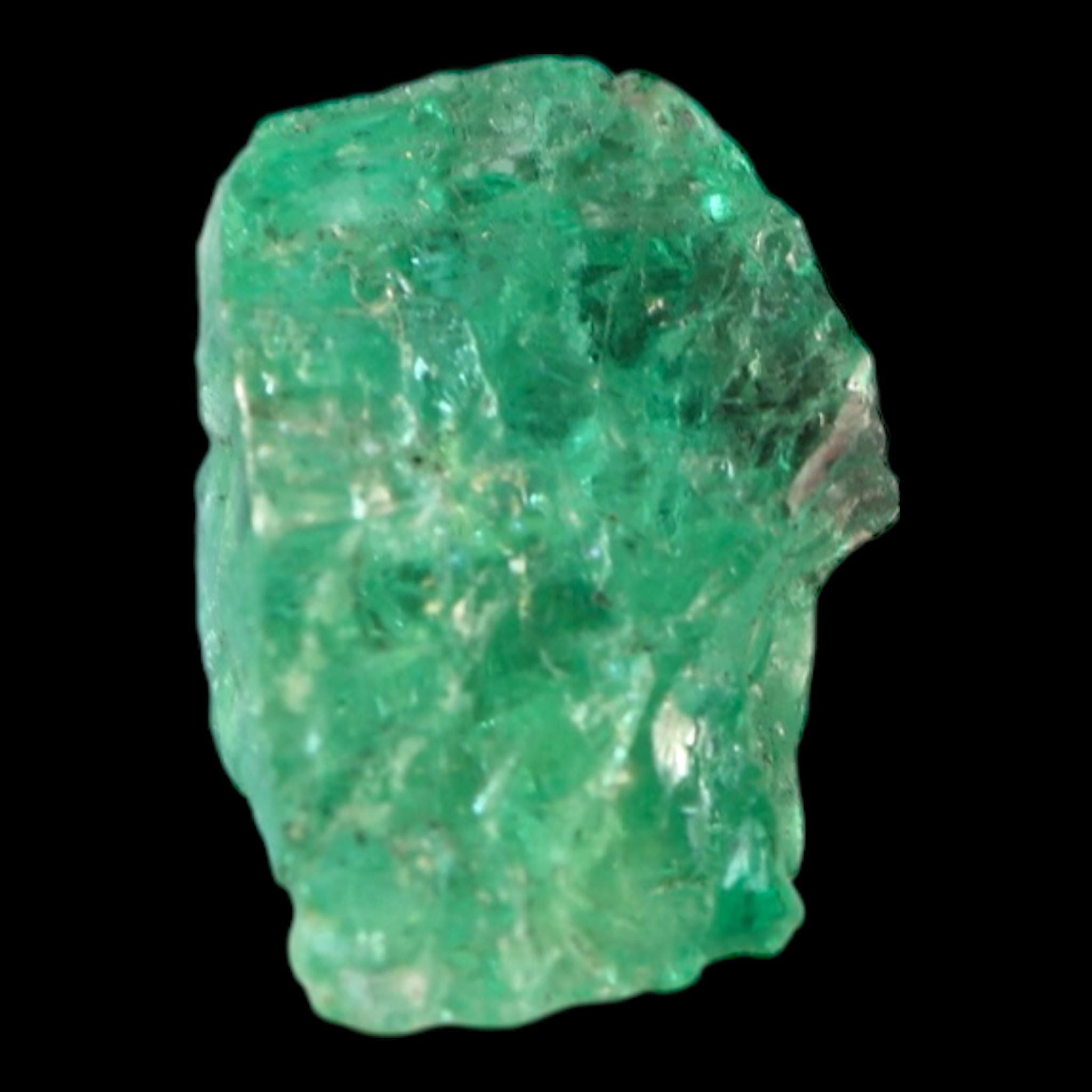 Emerald crystal specimen natural colombian emerald raw green crystal sustainably sourced from family mine - Image 4
