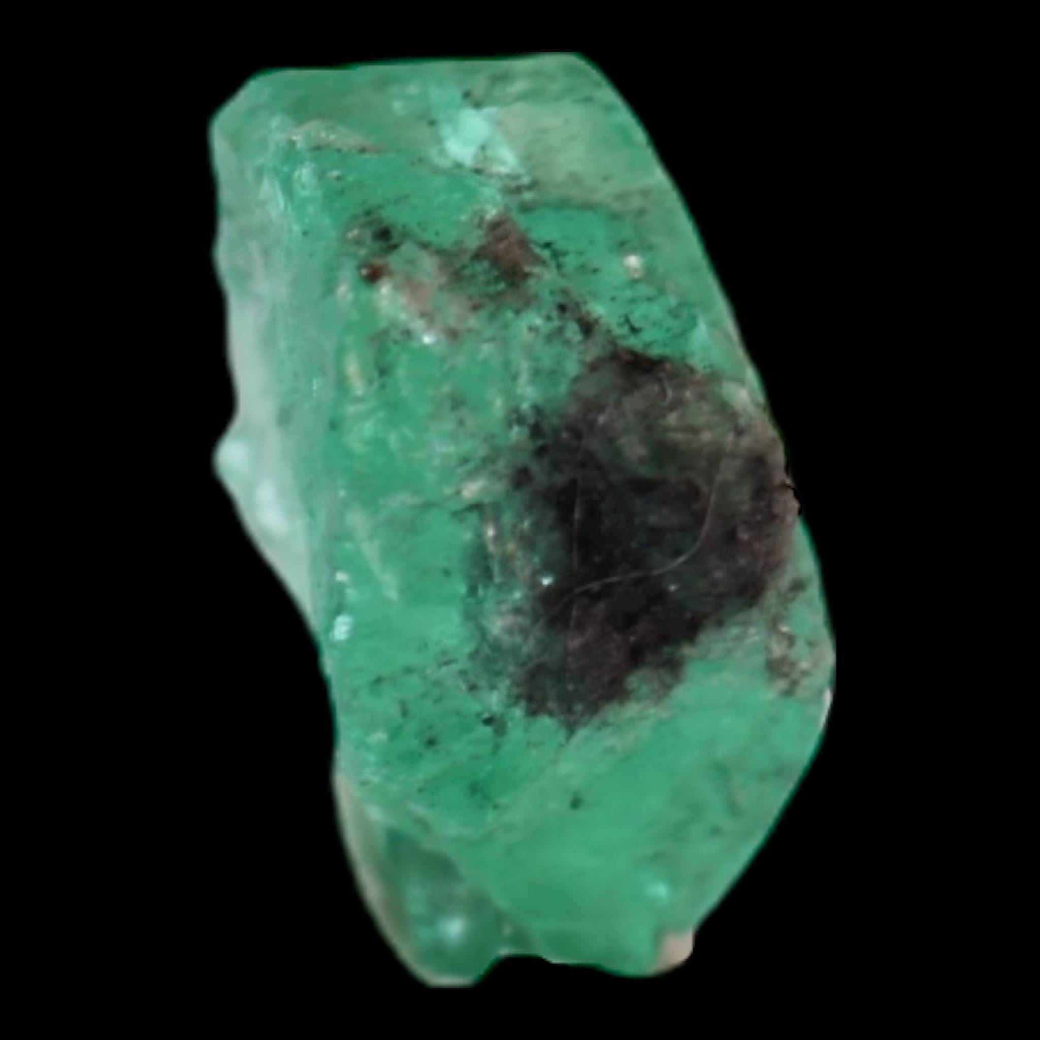 Emerald crystal specimen natural colombian emerald raw green crystal sustainably sourced from family mine - Image 5