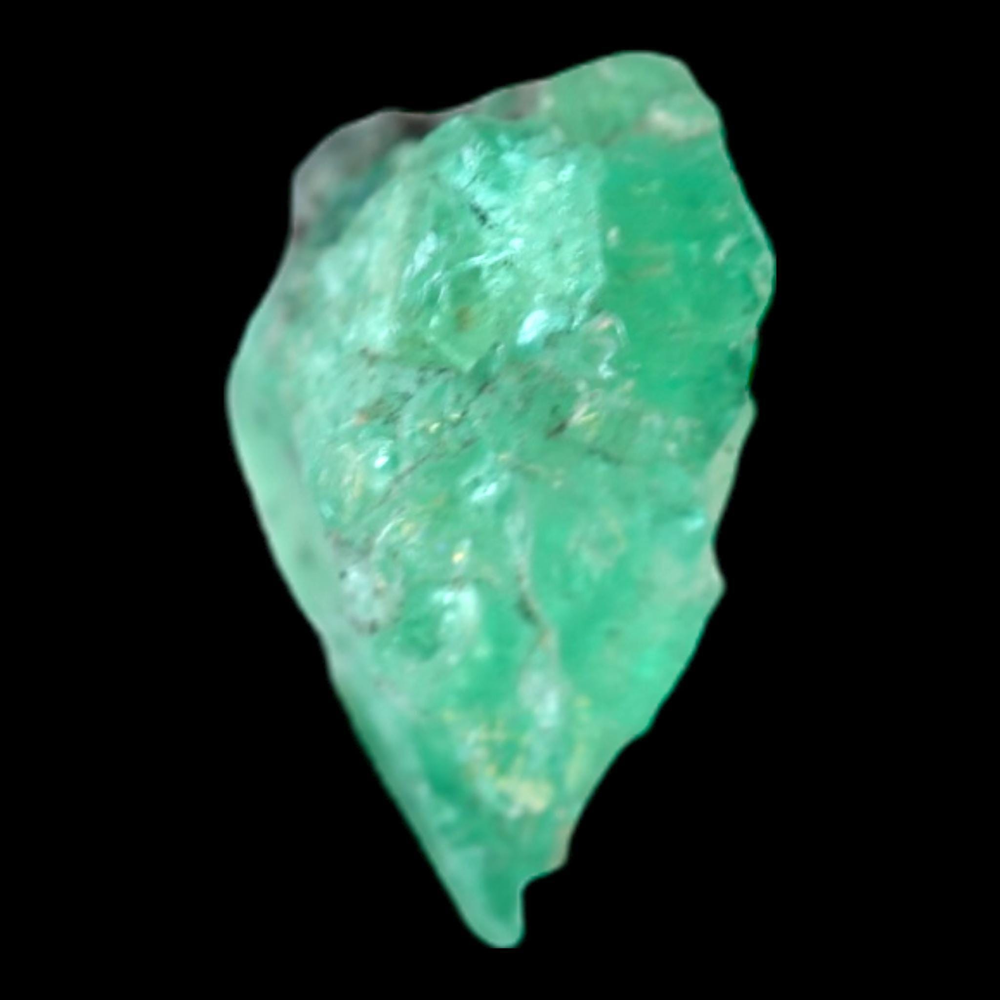 Emerald crystal specimen natural colombian emerald raw green crystal sustainably sourced from family mine - Image 8