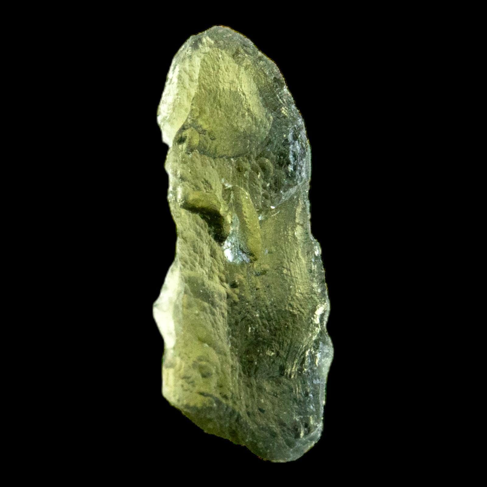 Authentic moldavite for tektite collectors from czech republic ideal for specimen display and spiritual healers - Image 4