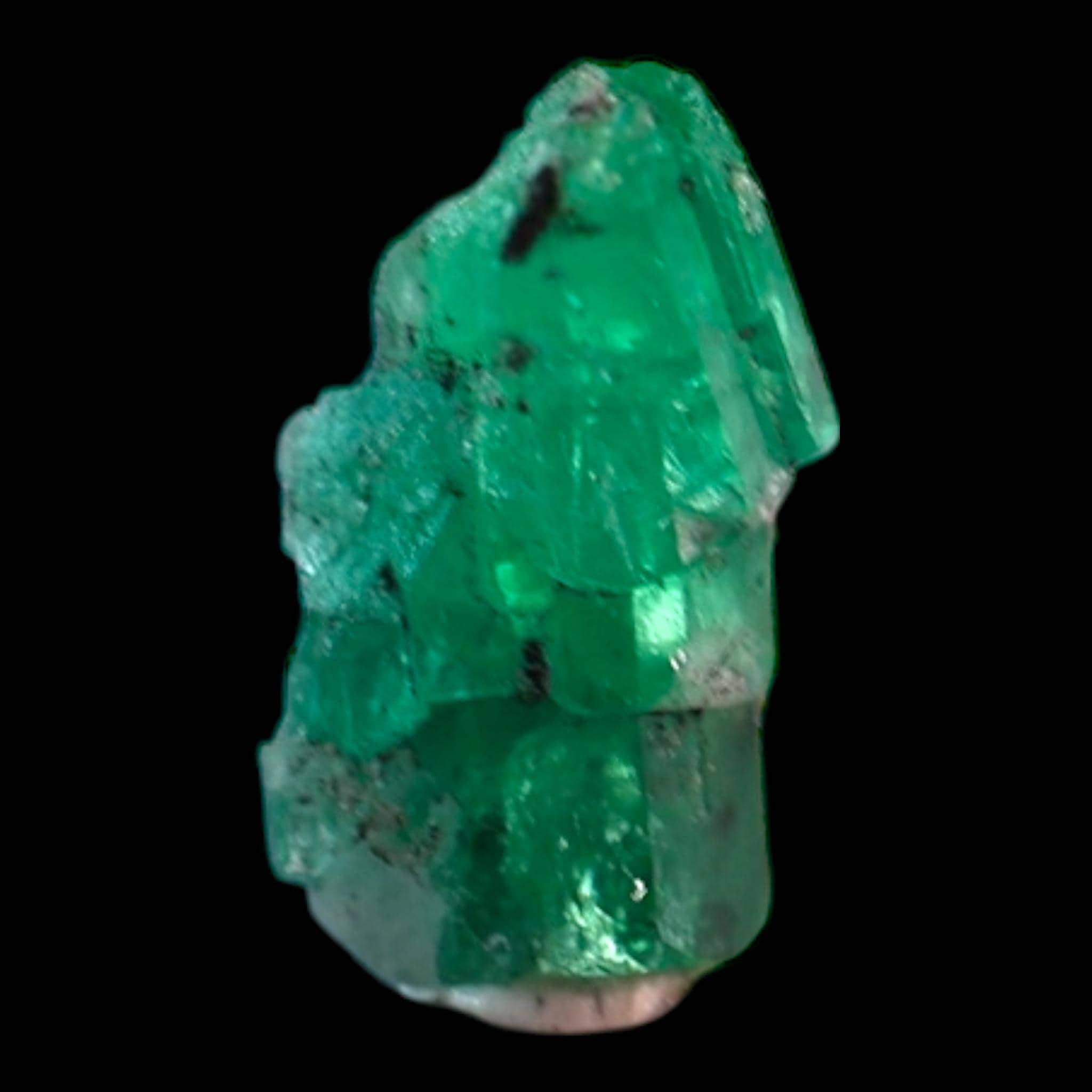 Colombian emerald crystal, natural raw emerald from coscuez colombia, green crystal specimen for collectors and display - Image 2