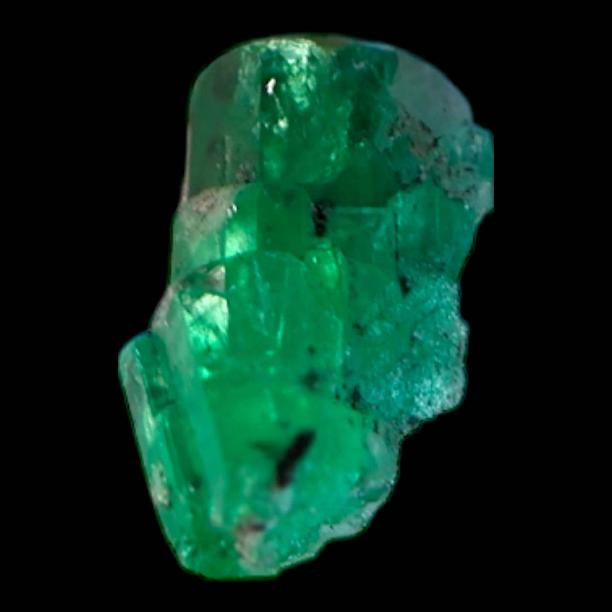Colombian emerald crystal, natural raw emerald from coscuez colombia, green crystal specimen for collectors and display - Image 3