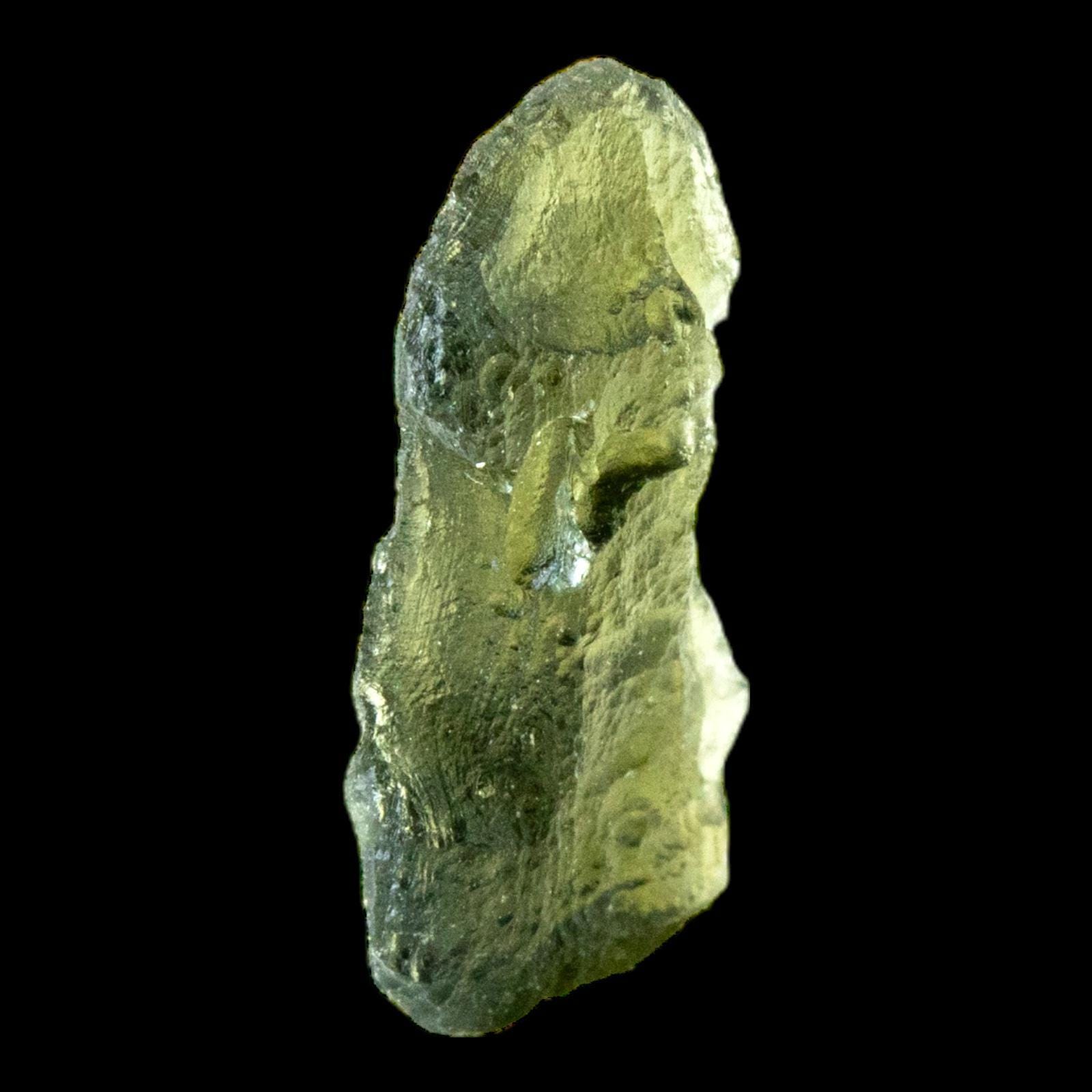Authentic moldavite for tektite collectors from czech republic ideal for specimen display and spiritual healers - Image 7