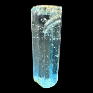 Aquamarine crystal for jewellery making natural blue aquamarine from vietnam high clarity for wrapping faceting or display