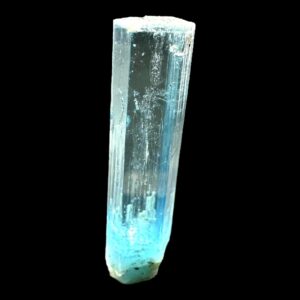 Aquamarine crystal from vietnam, natural blue beryl specimen, terminated aquamarine for collectors or jewellery making