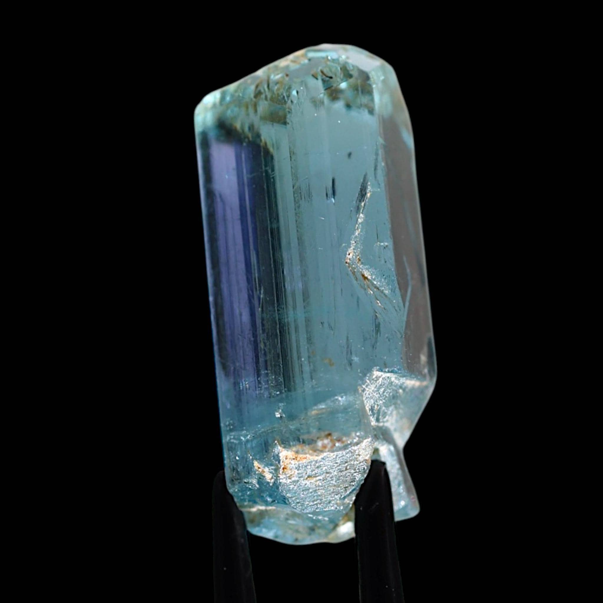 Aquamarine crystal natural blue aquamarine raw aquamarine crystal clear aquamarine crystal aquamarine specimen mineral for collectors - Image 3