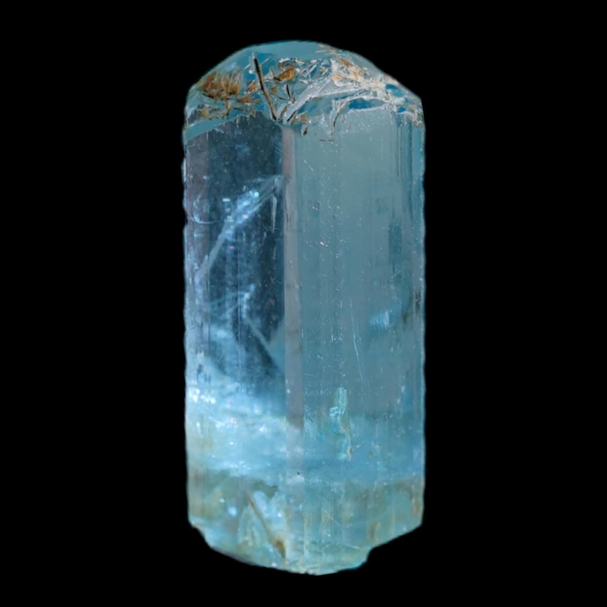 Aquamarine crystal natural blue aquamarine raw aquamarine crystal clear aquamarine crystal aquamarine specimen mineral for collectors - Image 7