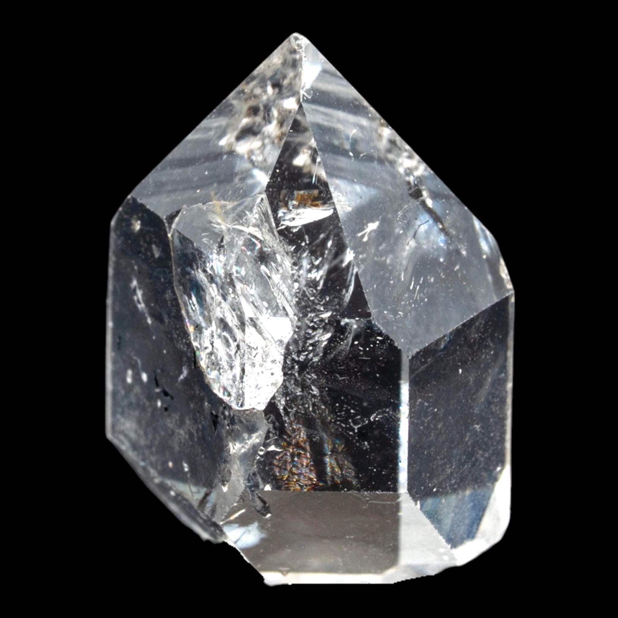 Herkimer diamond crystal, double terminated quartz crystal, clear quartz specimen, natural crystal from new york, collector mineral - Image 3