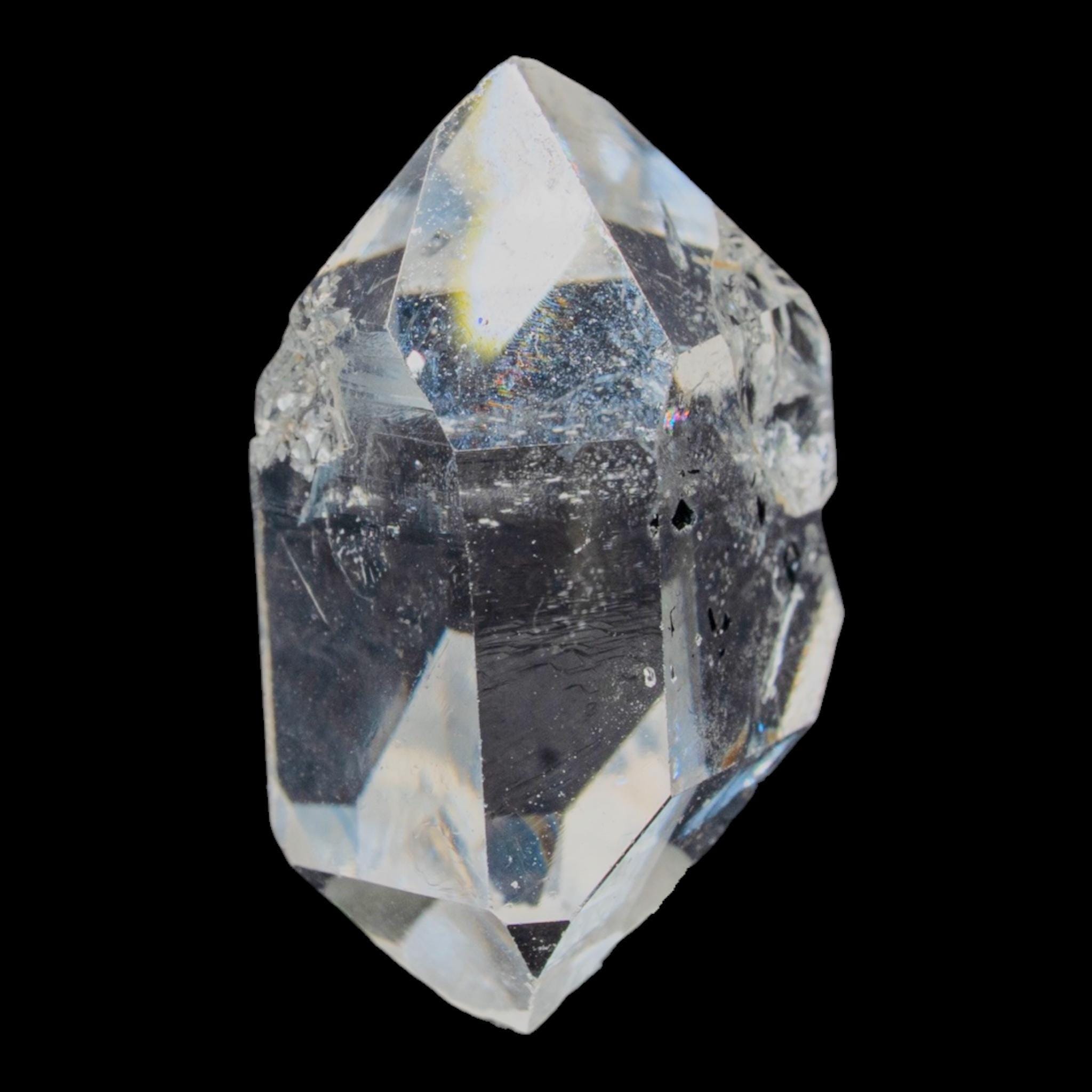 Herkimer diamond crystal, double terminated quartz crystal, clear quartz specimen, natural crystal from new york, collector mineral - Image 6