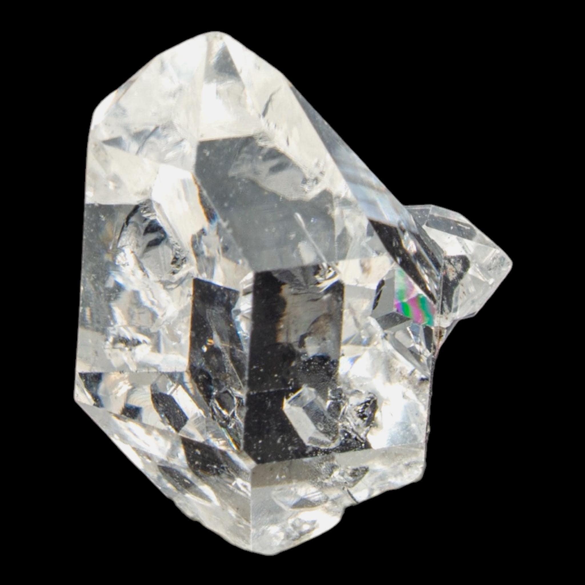 Herkimer diamond crystal, double terminated quartz crystal cluster, clear quartz from new york for collectors - Image 3