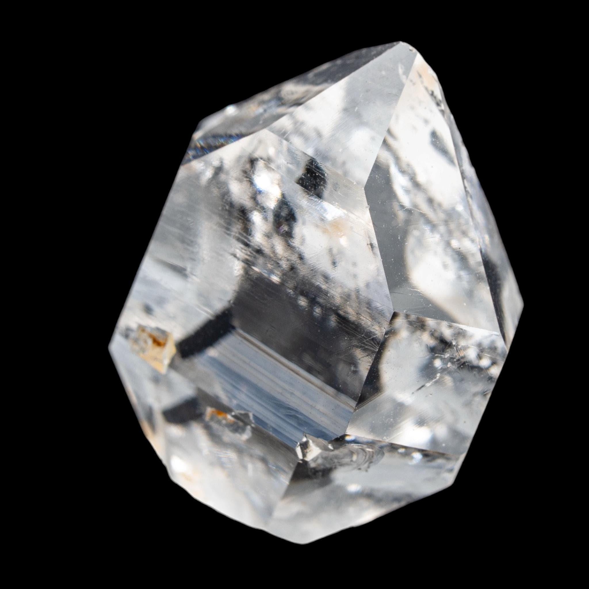 Large herkimer diamond crystal, double terminated quartz specimen, included new york mineral for collectors
