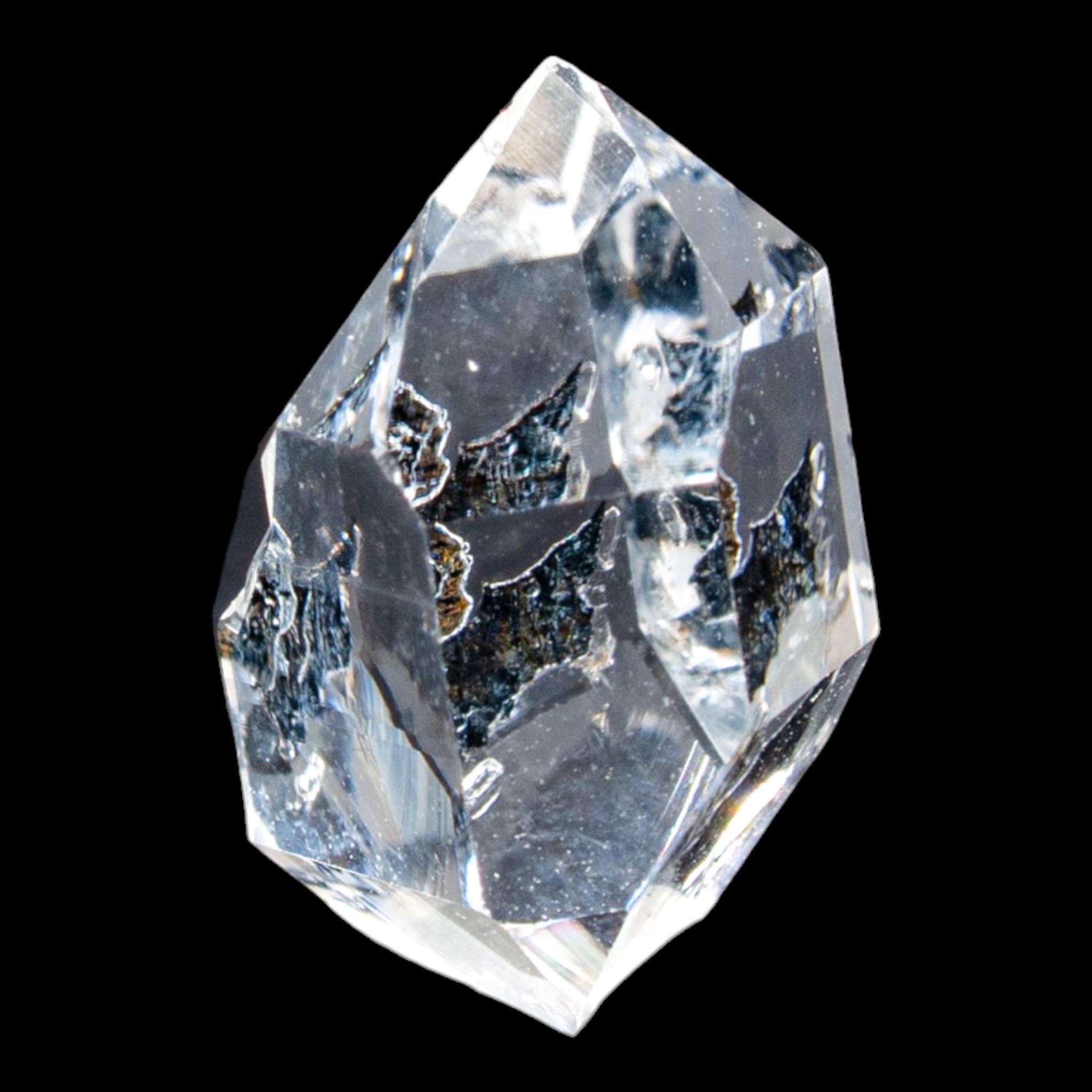 Herkimer diamond crystal, double terminated quartz crystal from new york, clear quartz specimen for collectors - Image 5