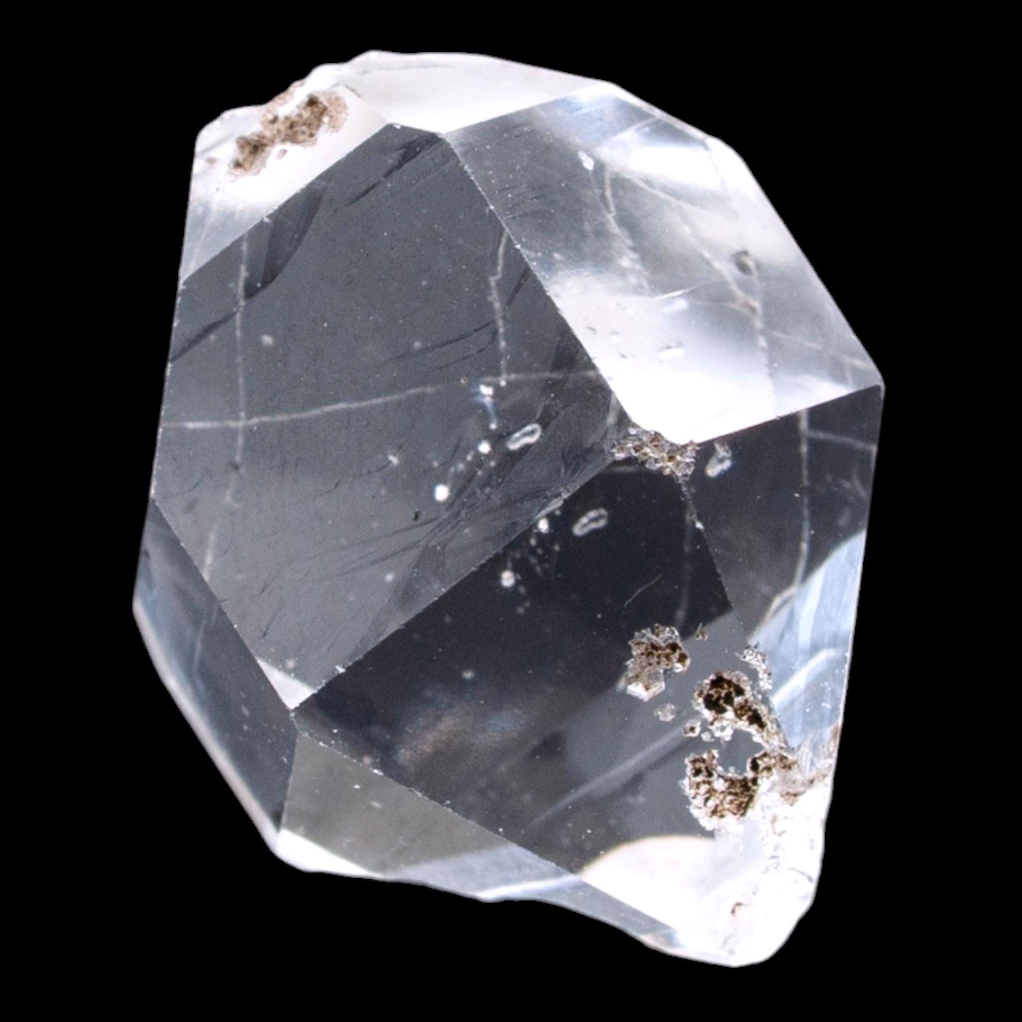 Herkimer diamond crystal, clear double terminated quartz, natural new york mineral specimen for collectors - Image 4