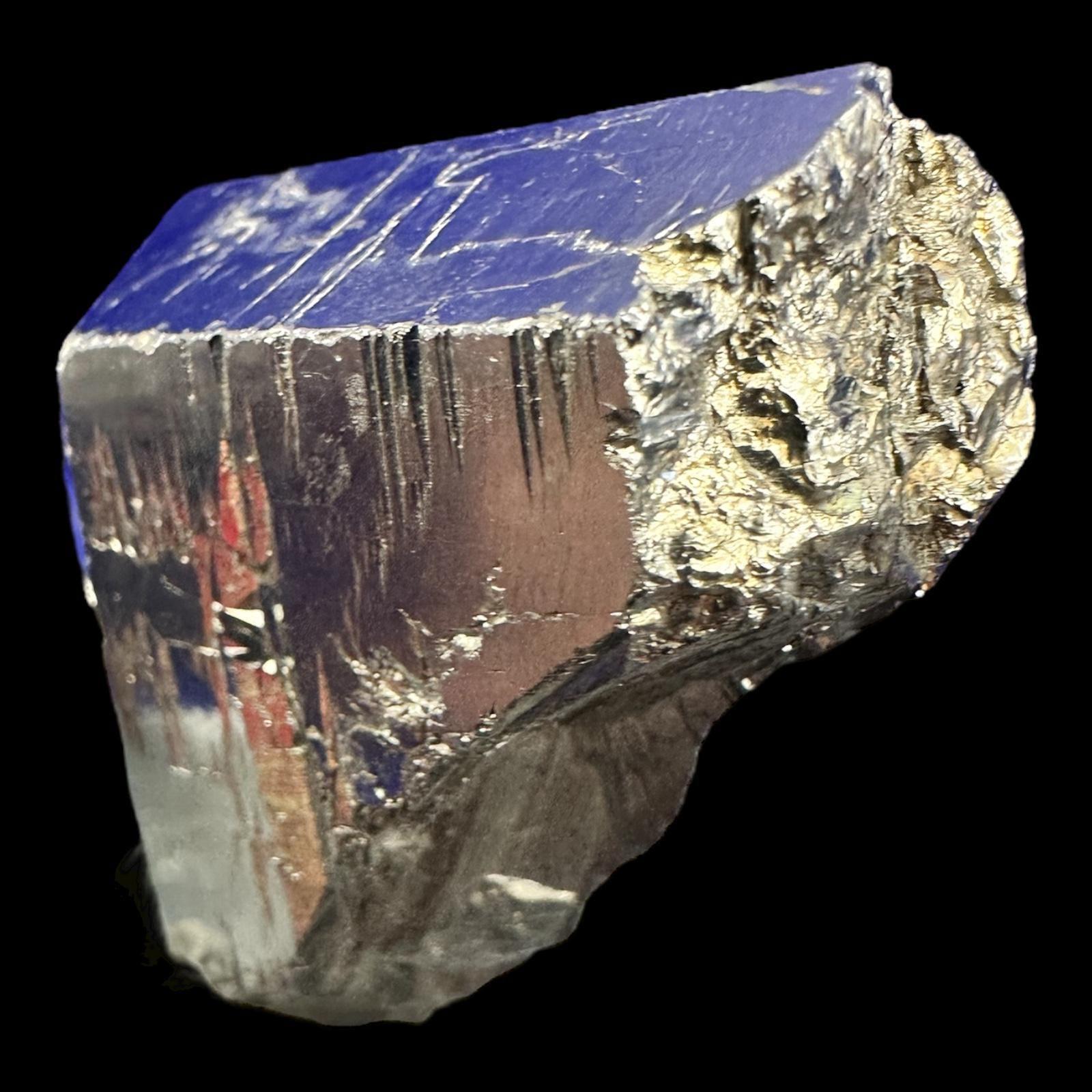 Pyrite crystal, raw pyrite mineral specimen, cubic pyrite cluster for collectors and home decor, metallic gold crystal display - Image 3