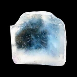 Fluorite crystal cube, natural fluorite specimen for collectors, small crystal display piece