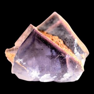 Purple fluorite crystal, fluorite cluster for display, cubic fluorite specimen, natural mineral for collectors, crystal home decor