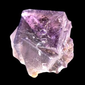 Purple fluorite crystal, cubic fluorite cluster for collectors, natural fluorite specimen, display crystal for shelves, home decor mineral
