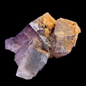 Fluorite crystal, purple fluorite ideal for desk, displaying or collectors