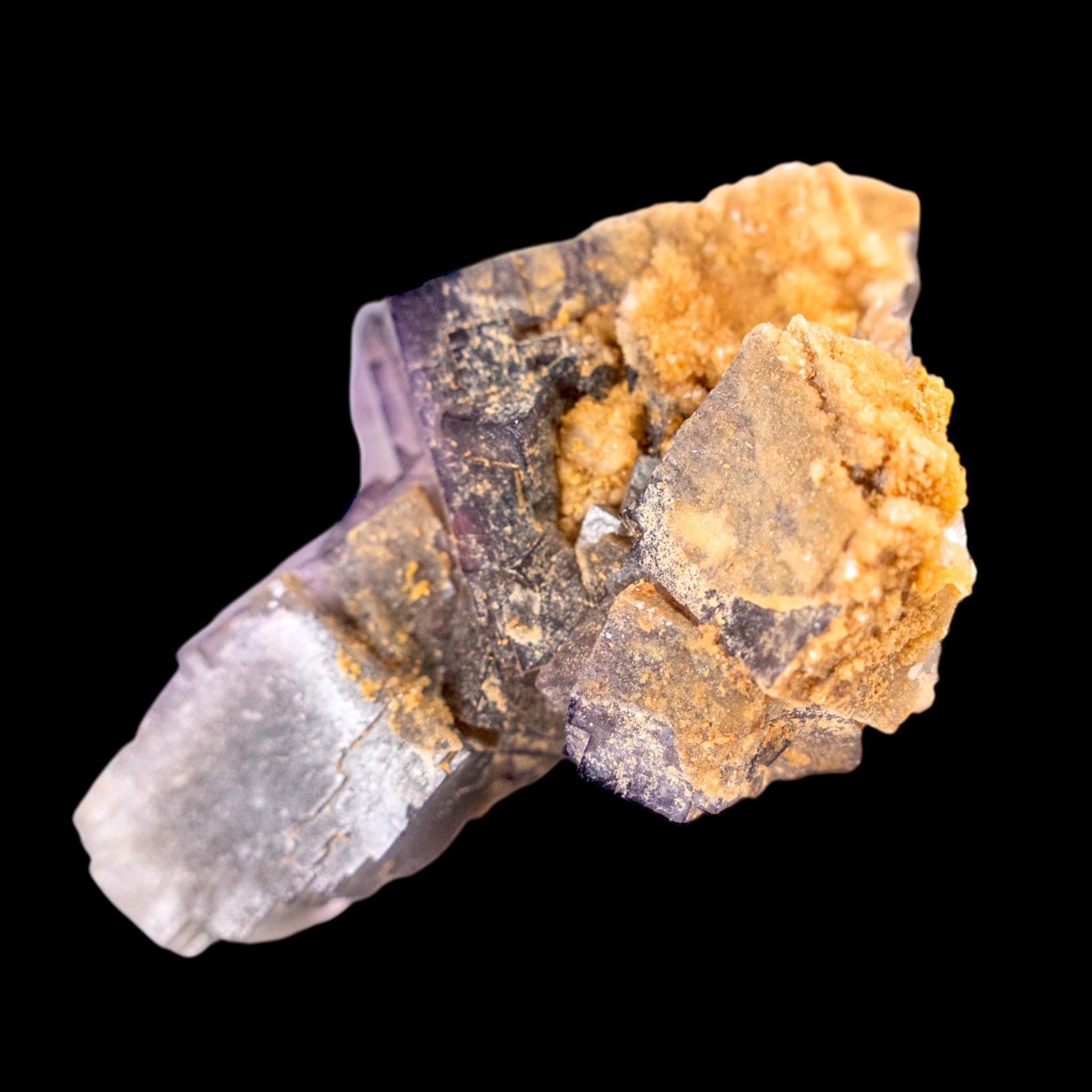 Fluorite crystal, purple fluorite ideal for desk, displaying or collectors - Image 5