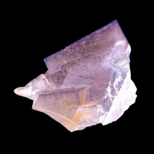 Purple fluorite crystal cluster, cubic fluorite on matrix, natural fluorite specimen, mineral specimen for collectors, display fluorite