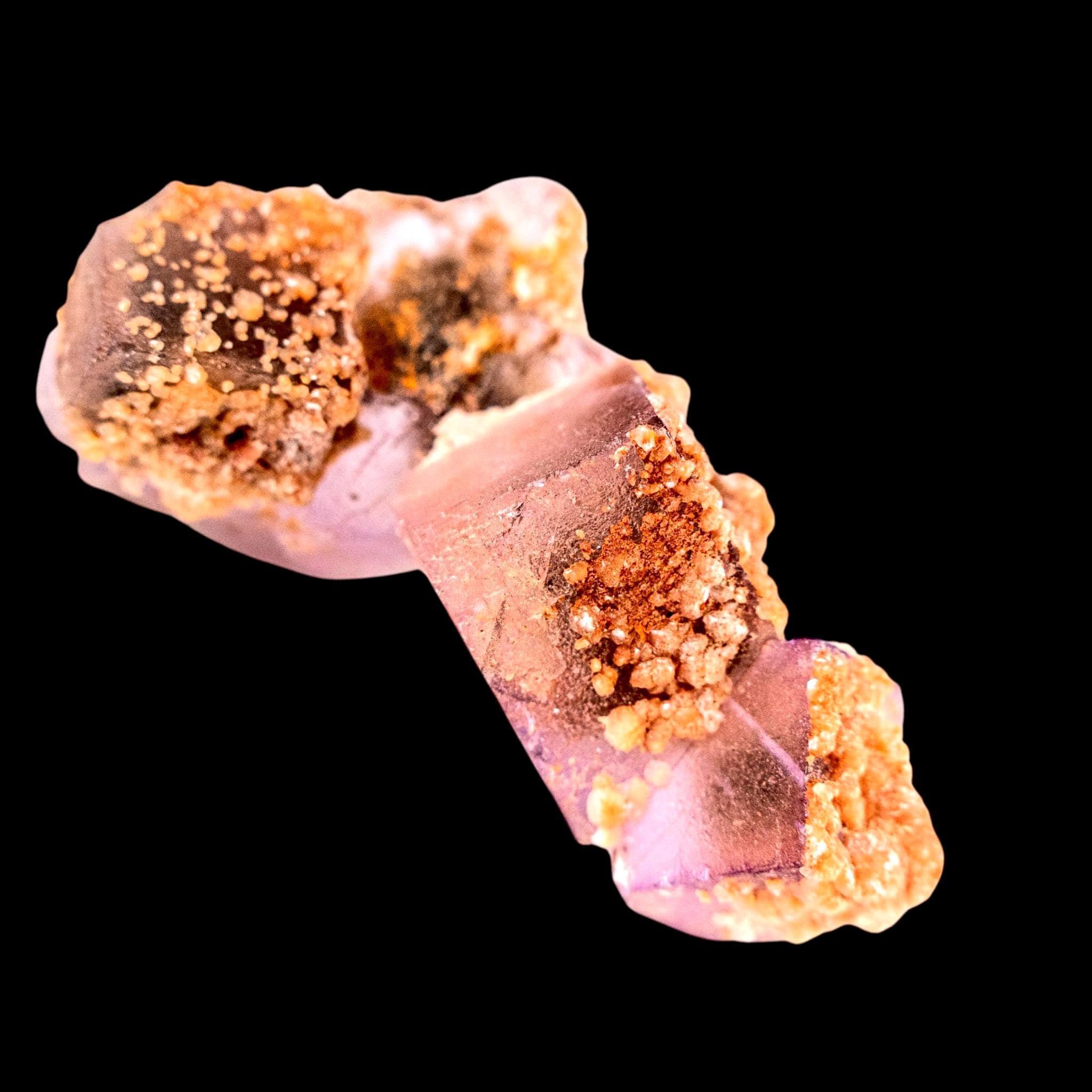Fluorite mineral specimen and natural crystal from pakistan, for mineral collectors, home decor or desk display - Image 2