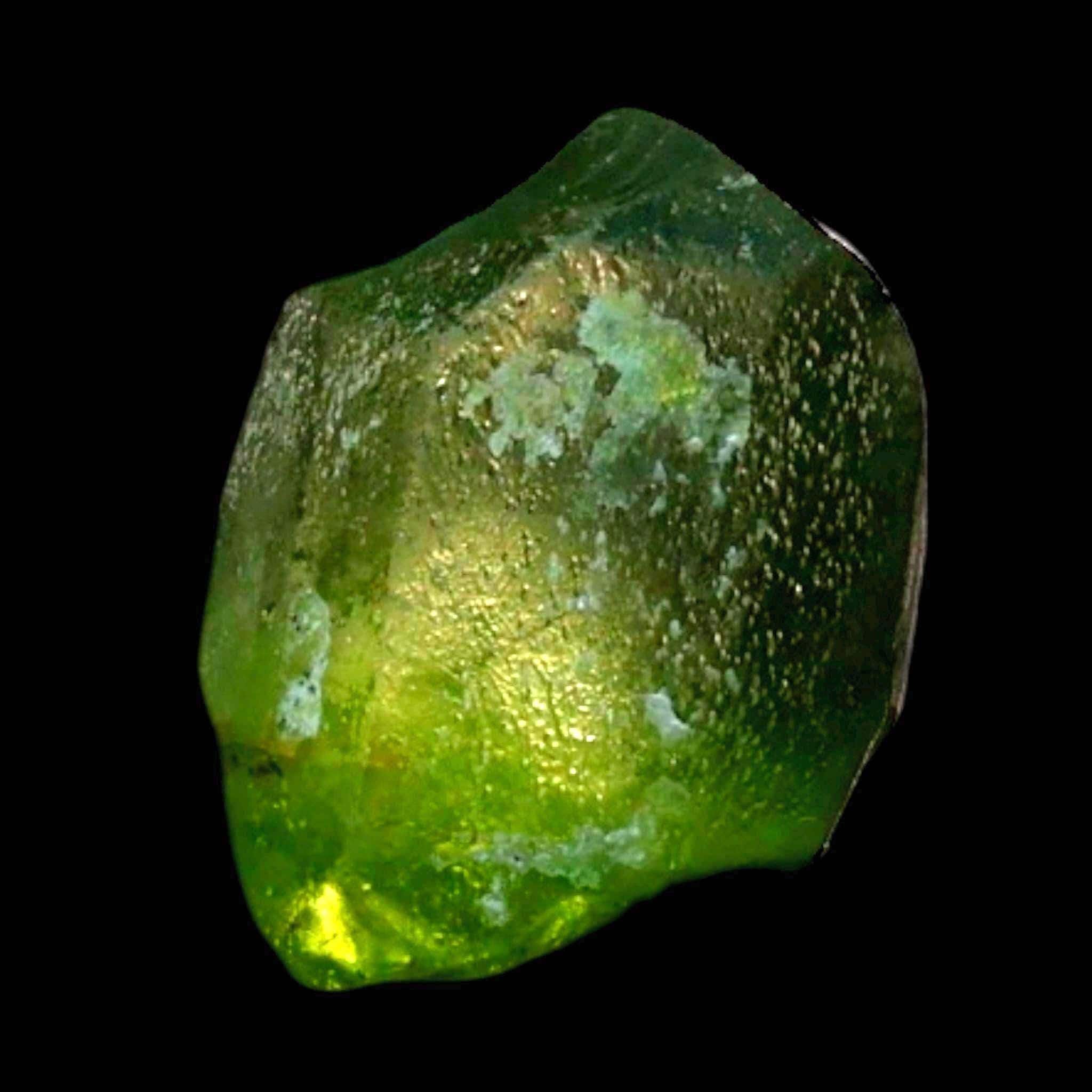 Natural peridot crystal, raw green peridot specimen, olivine crystal, collector mineral, august birthstone, home decor - Image 2