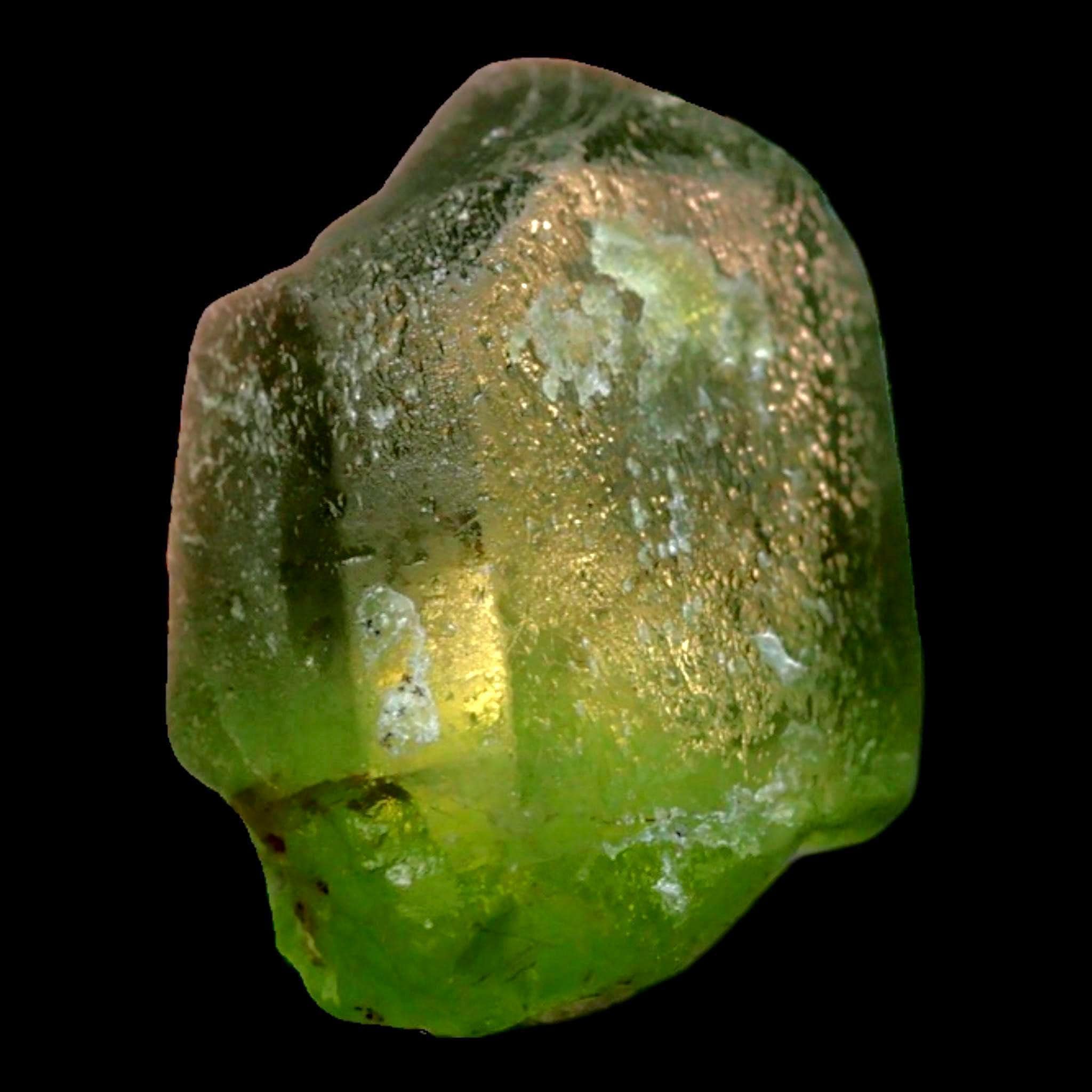 Natural peridot crystal, raw green peridot specimen, olivine crystal, collector mineral, august birthstone, home decor - Image 4