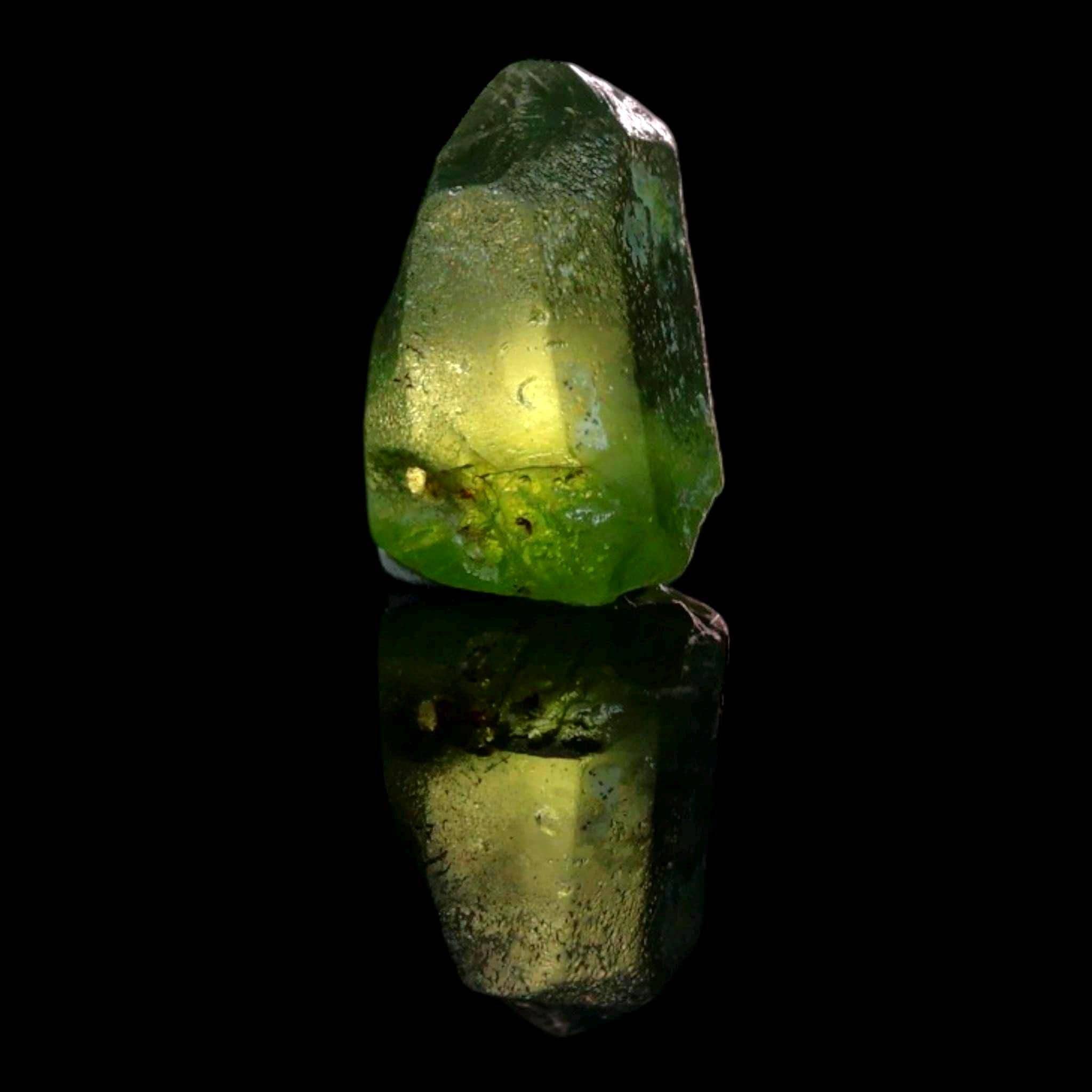 Natural peridot crystal, raw green peridot specimen, olivine crystal, collector mineral, august birthstone, home decor - Image 5