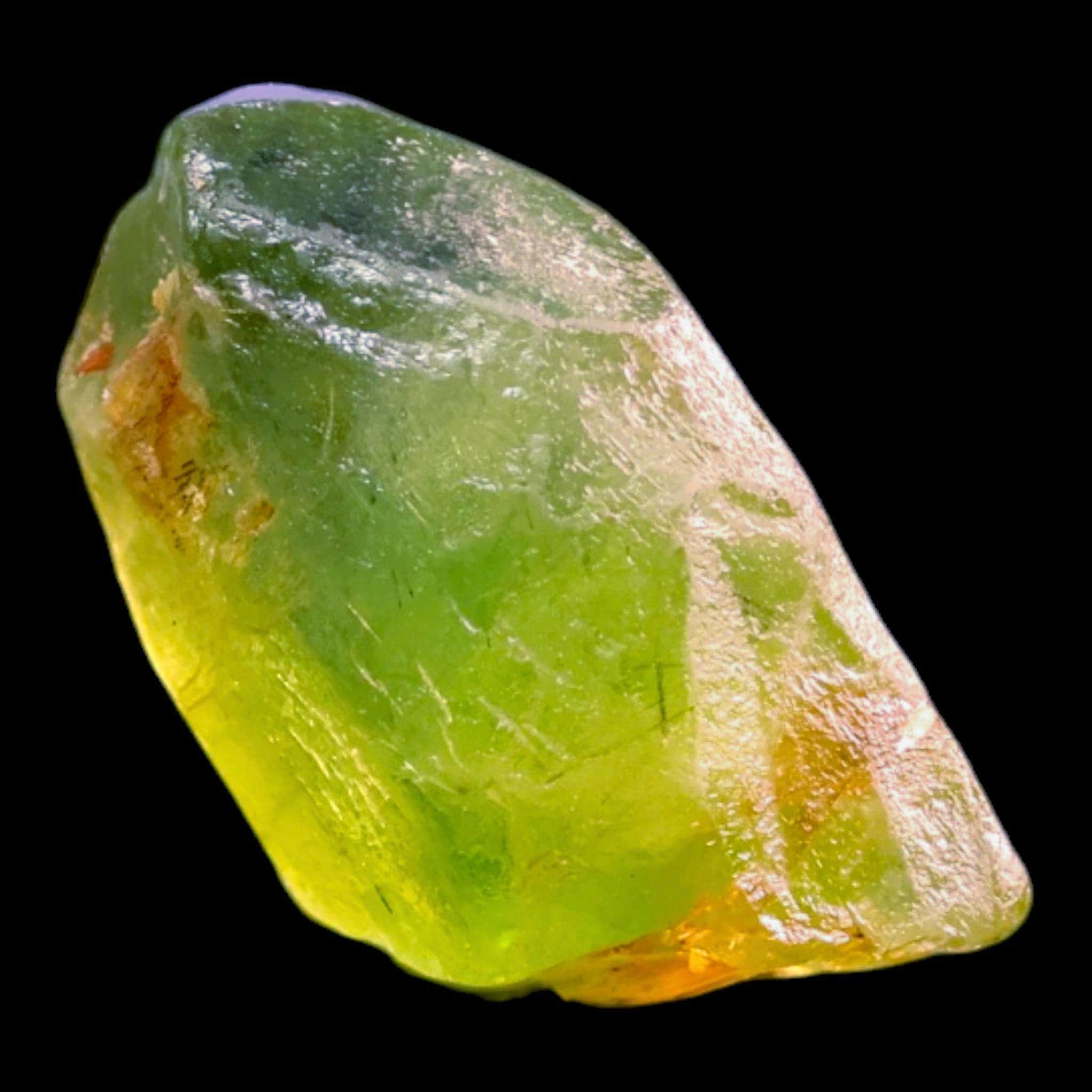 Raw peridot crystal, green peridot specimen, natural olivine crystal, august birthstone, mineral specimen for collectors and display