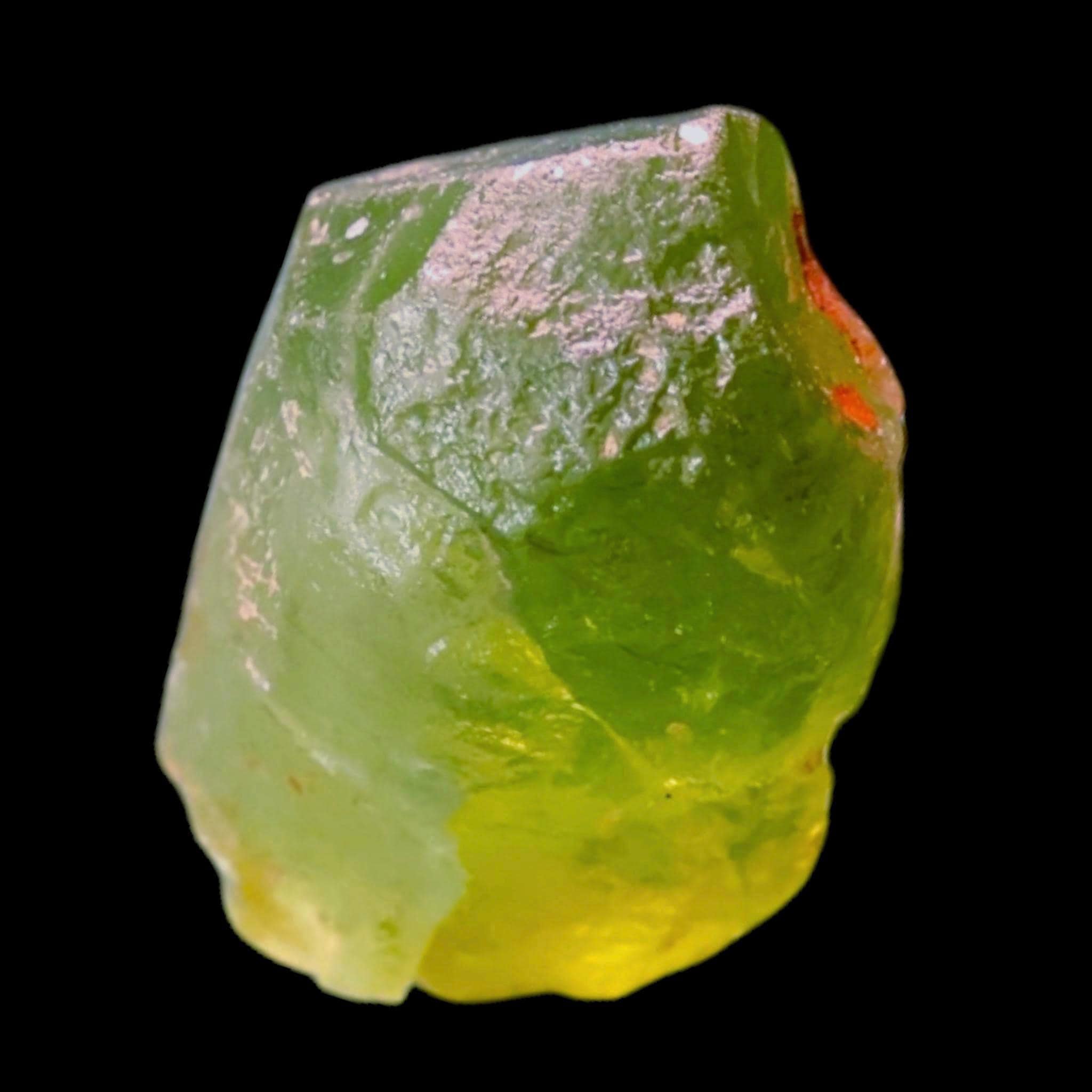 Raw peridot crystal, green peridot specimen, natural olivine crystal, august birthstone, mineral specimen for collectors and display - Image 4