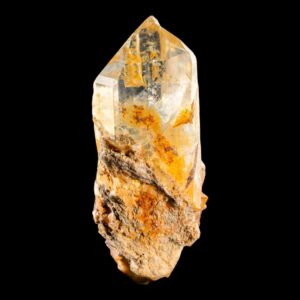 Smoky quartz crystal swiss alpine, natural smoky quartz point, raw quartz crystal specimen, collector mineral display, crystal gift
