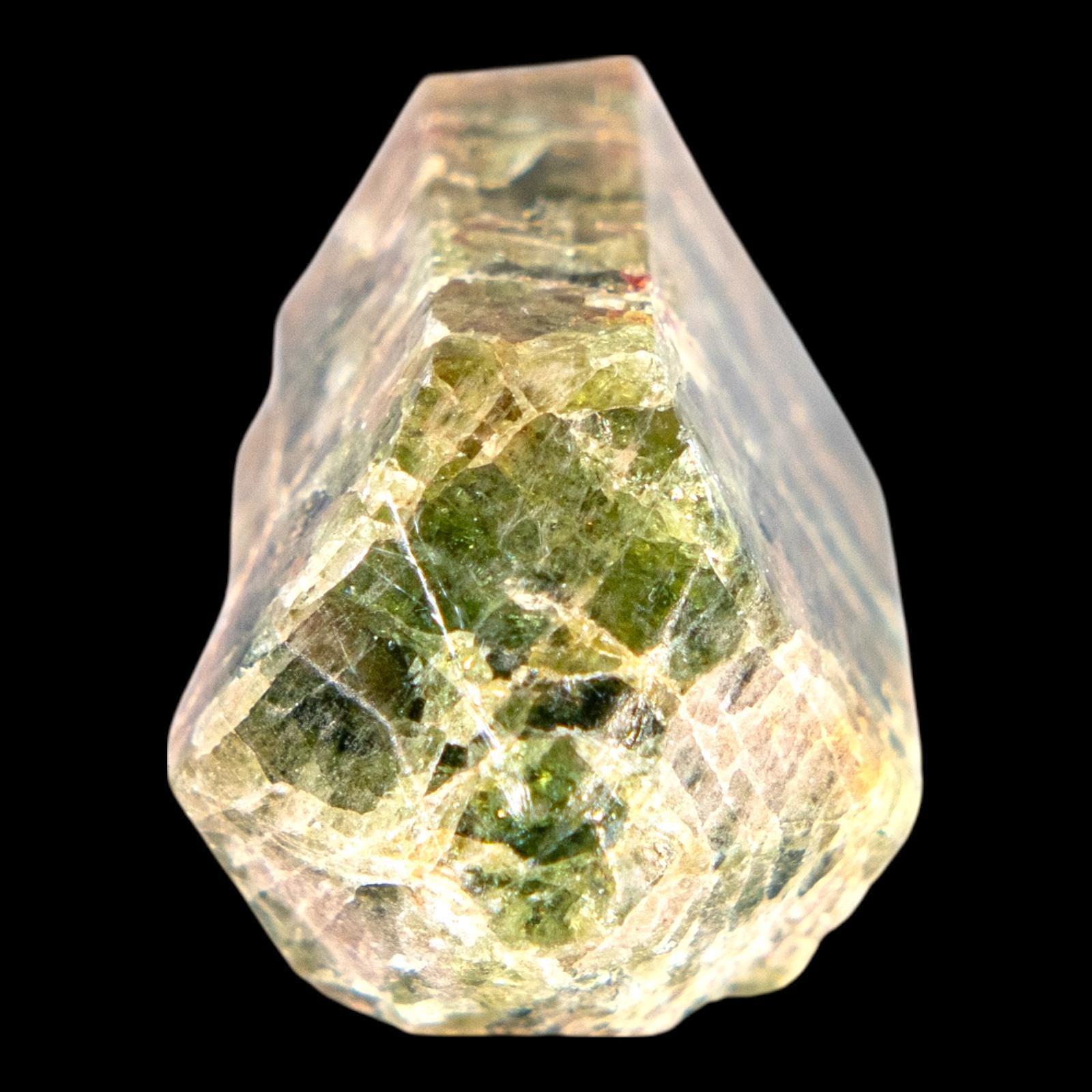 Raw green apatite crystal mineral specimen healing crystal raw crystal specimen green crystal from canada crystal gift - Image 2