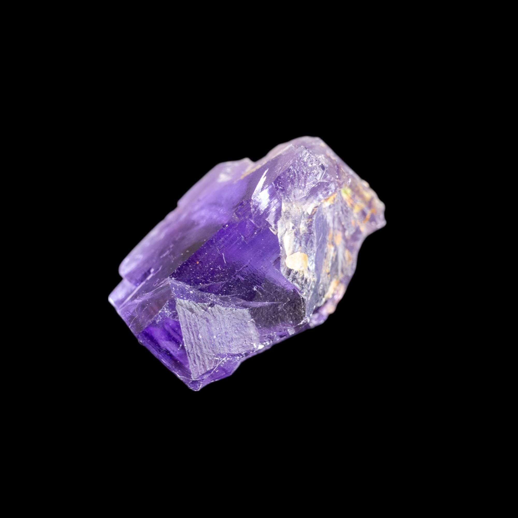 Berbes fluorite crystal, uv reactive purple fluorite from spain, raw cubic fluorite, small mineral gift, crystal for collection or display - Image 7