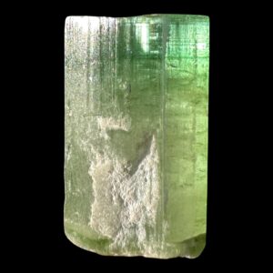 Green tourmaline crystal for collectors or gifting, natural tourmaline for home workspace or display, thoughtful crystal for new beginnings