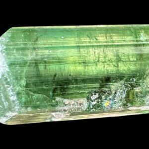 Green tourmaline crystal for jewellers and collectors natural afghan tourmaline with bright colour raw crystal for gifting or display