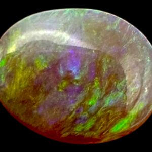 Black opal cabochon lightning ridge, natural australian opal stone, loose opal for jewellery making