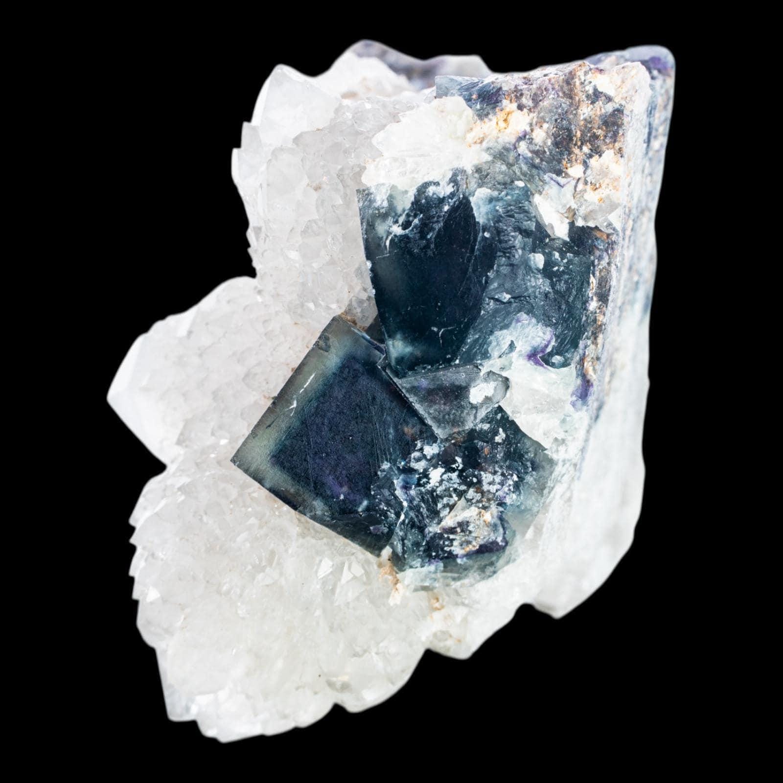 Raw fluorite crystal cluster, natural green and purple fluorite, large healing crystal, raw crystal decor, fluorite mineral specimen