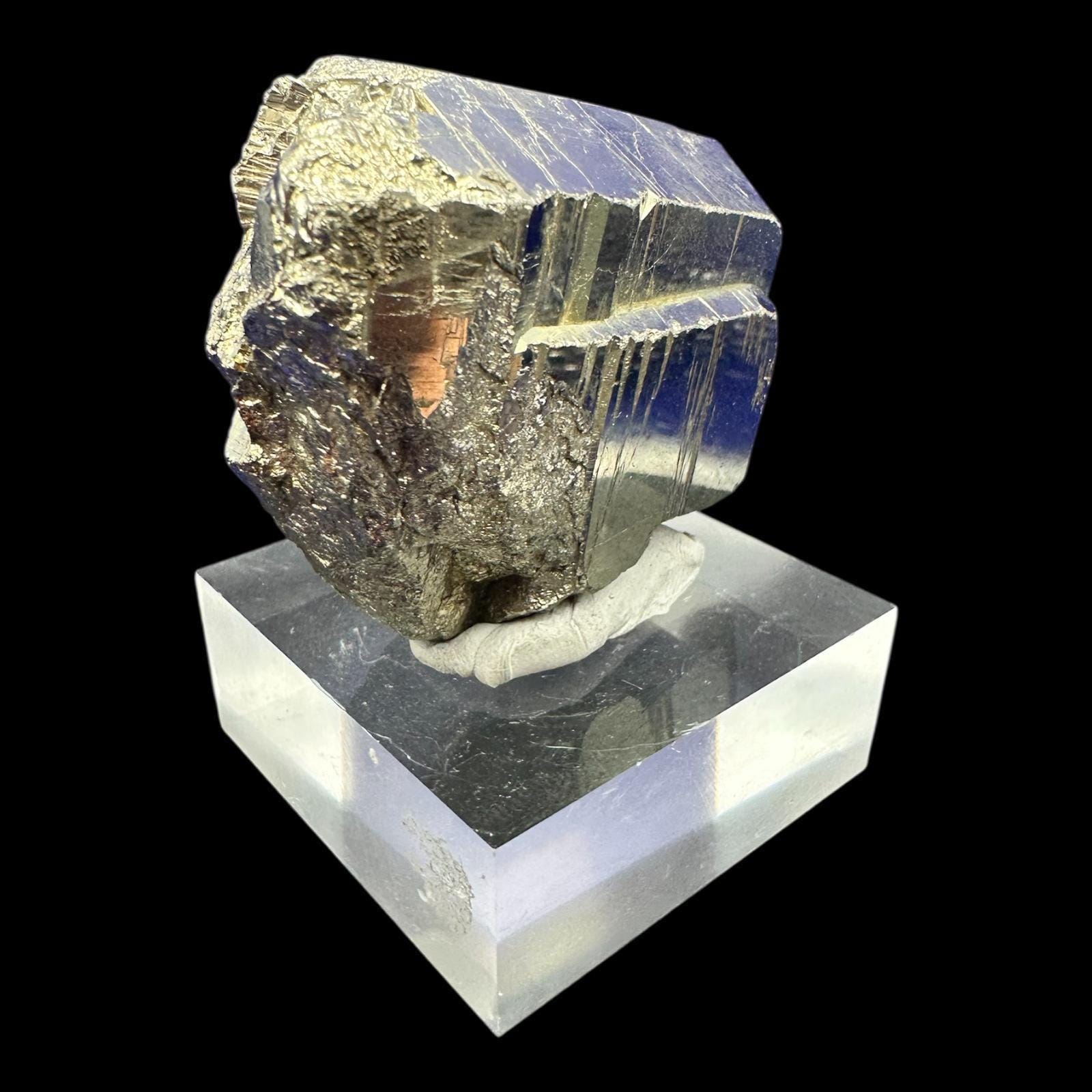 Pyrite crystal from colombia, large cluster, raw pyrite, manifestation crystal, crystal for abundance, grounding stone, home display crystal - Image 6
