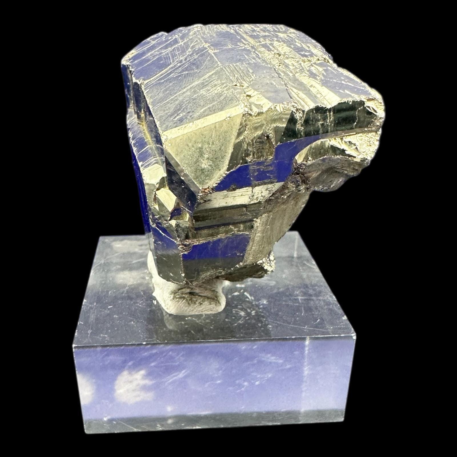 Pyrite crystal from colombia, large cluster, raw pyrite, manifestation crystal, crystal for abundance, grounding stone, home display crystal - Image 7
