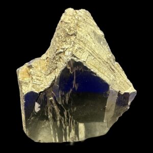 Pyrite crystal from colombia, raw gold coloured mineral, natural metallic stone for collectors, energy work, display or crystal healing
